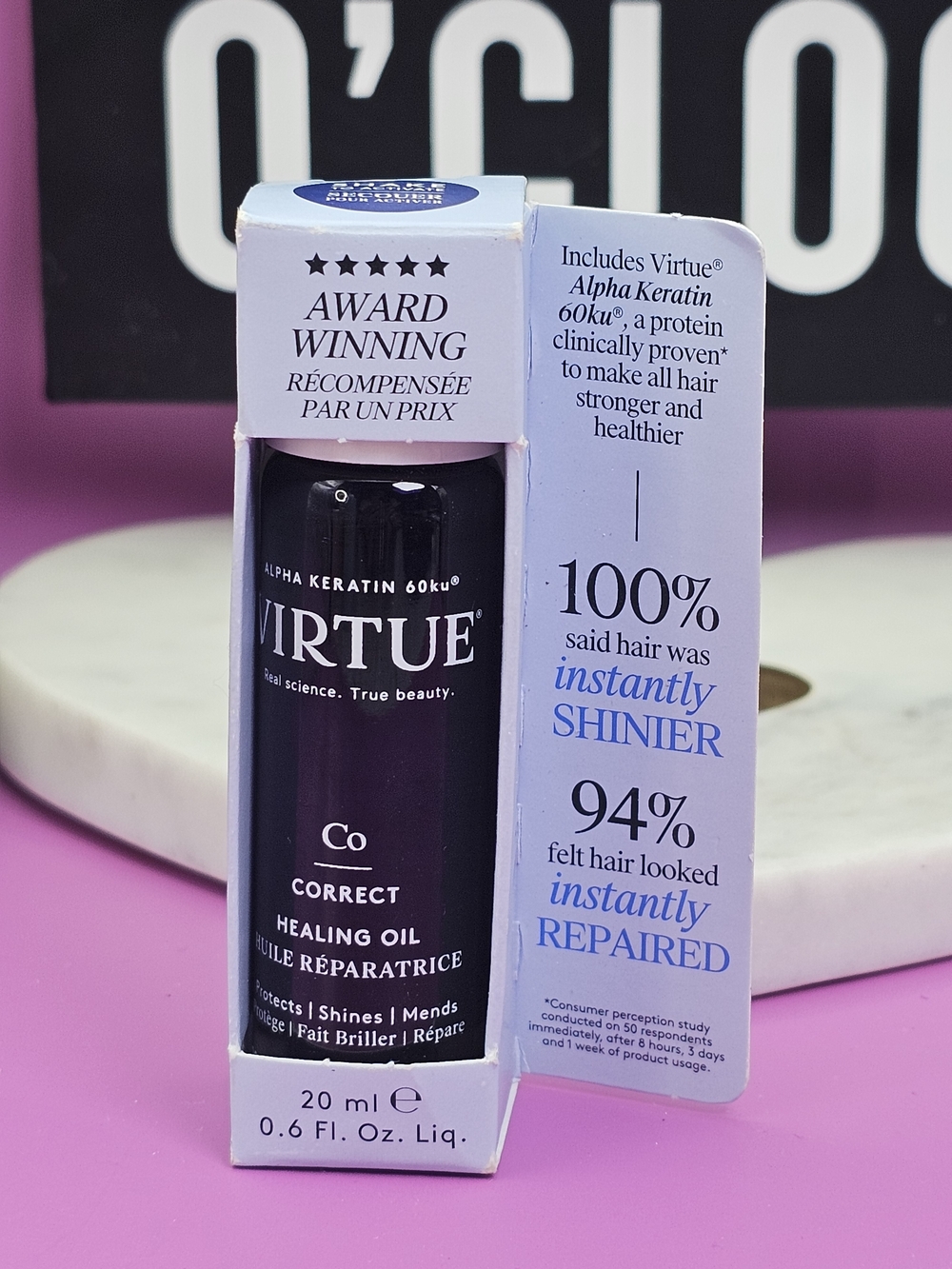 Virtue Correct Healing Oil Co. — Purple Hair Treatment Oil